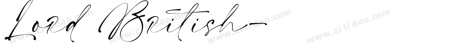Lord British字体转换